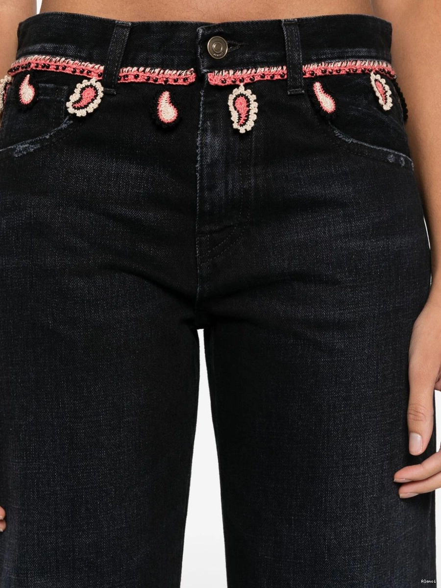 Cheap straight-leg Women jeans Energy Inner Alanui 0806